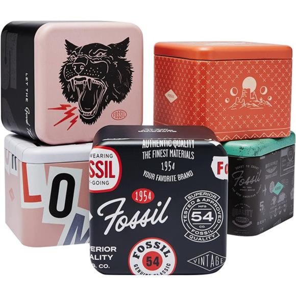 Fossil Men's Copeland Stainless Steel and Leather Casual Quartz Watch - Picture 4 of 6